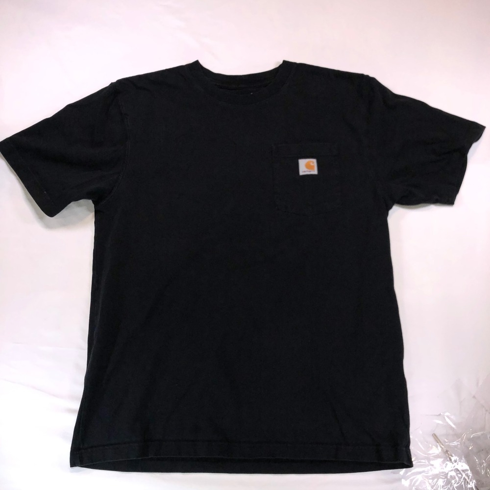 Carhartt Loose Fit Pocket T-Shirt Mens Medium Black Short Sleeve Work Tee